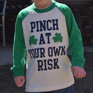 Carter’s boys 3T St. Patrick’s day long sleeve